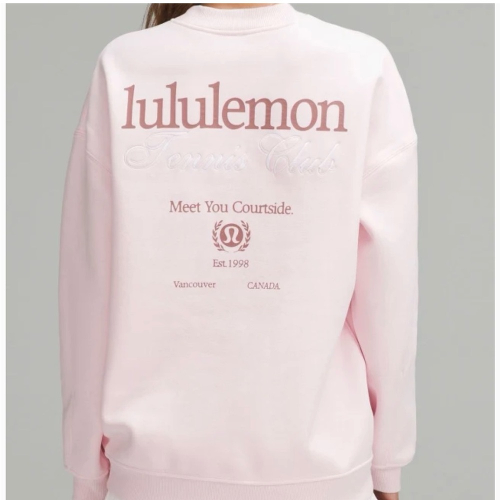 Lululemon Pink Sweatshirt